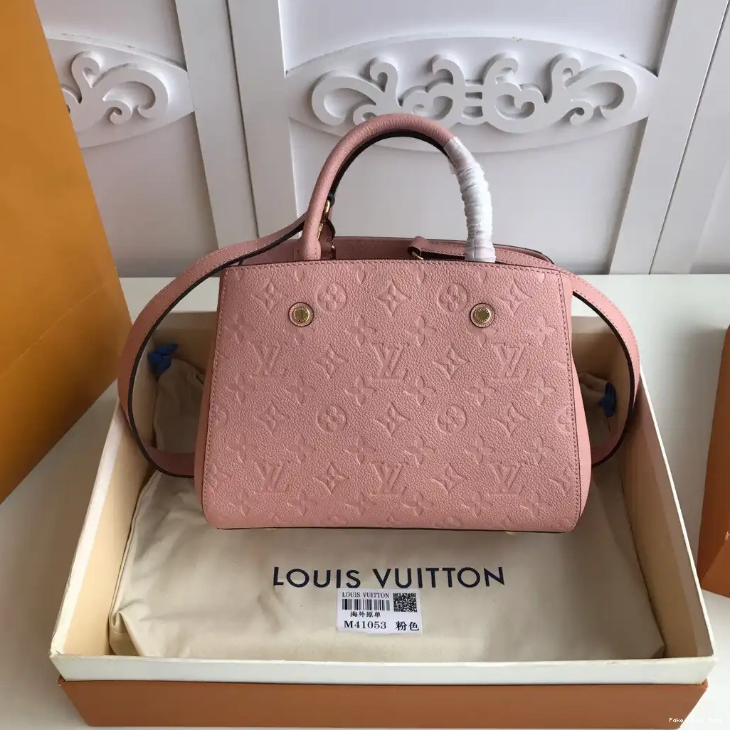 Repladies offers premium fake Louis bags at unbeatable prices. Our products are cheap because we focus on direct sales LOUIS VUITTON MONTAIGNE BB 0427